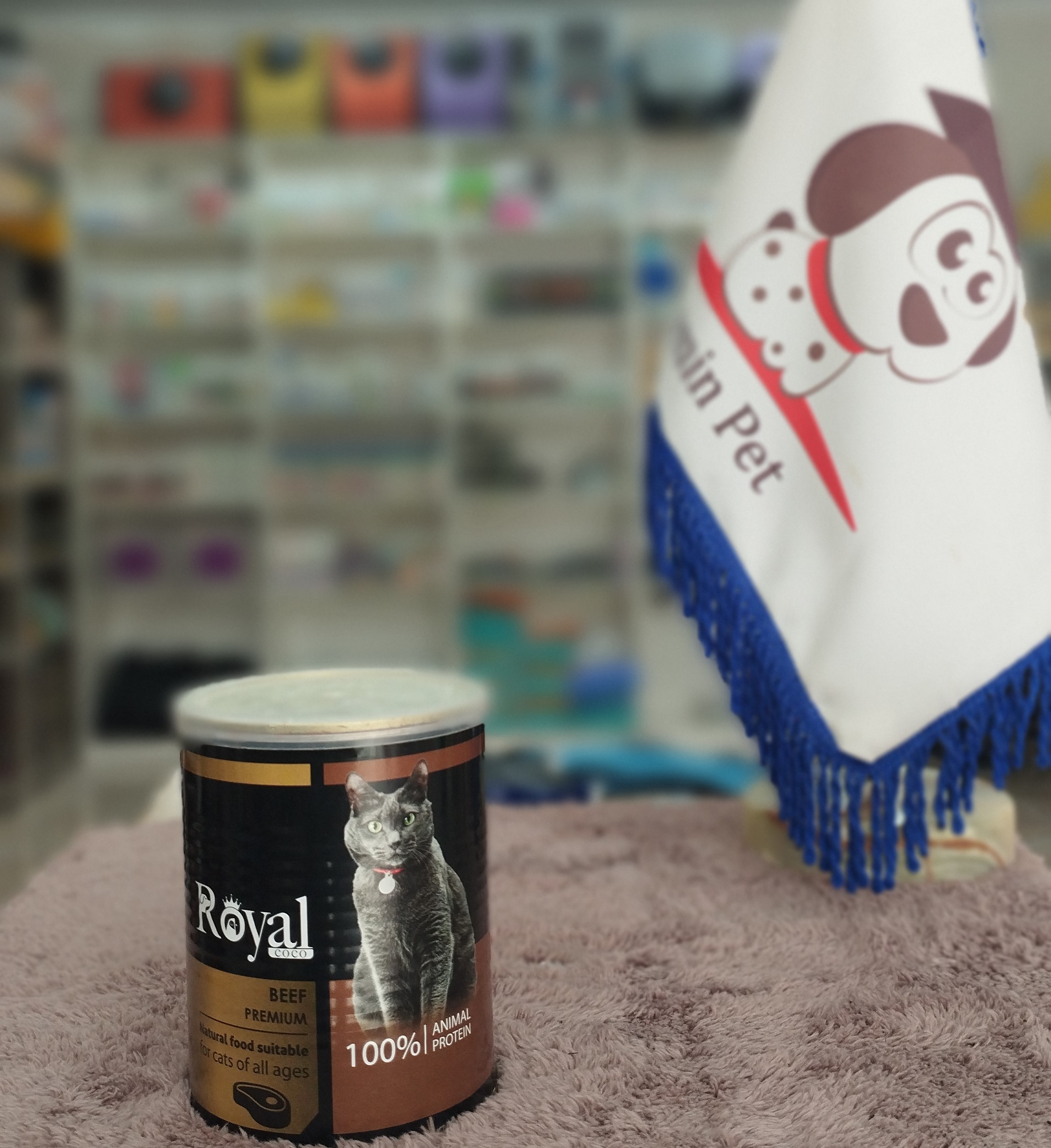 کنسرو رویال کوکو پته گربه بالغ با طعم گوشت 380 گرمی