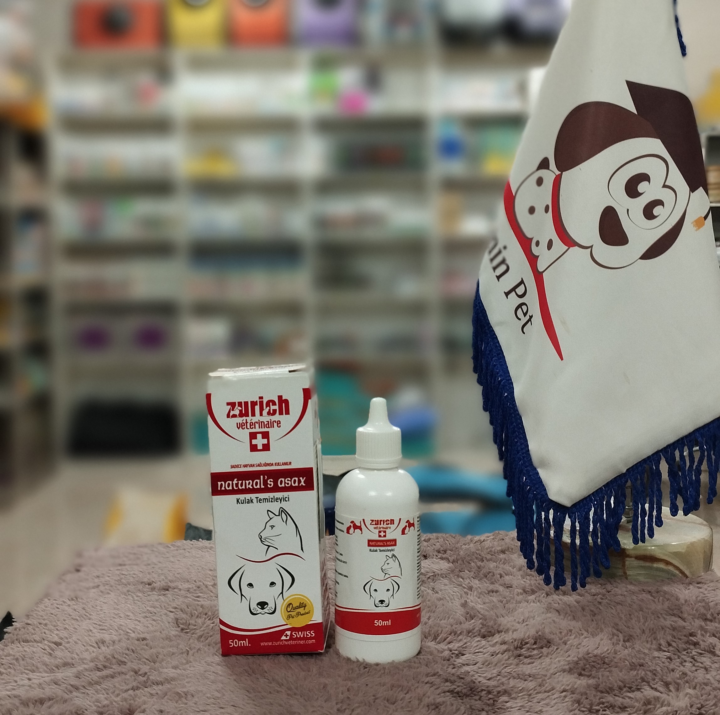 قطره پاک کننده گوش زوریخ مخصوص سگ و گربه