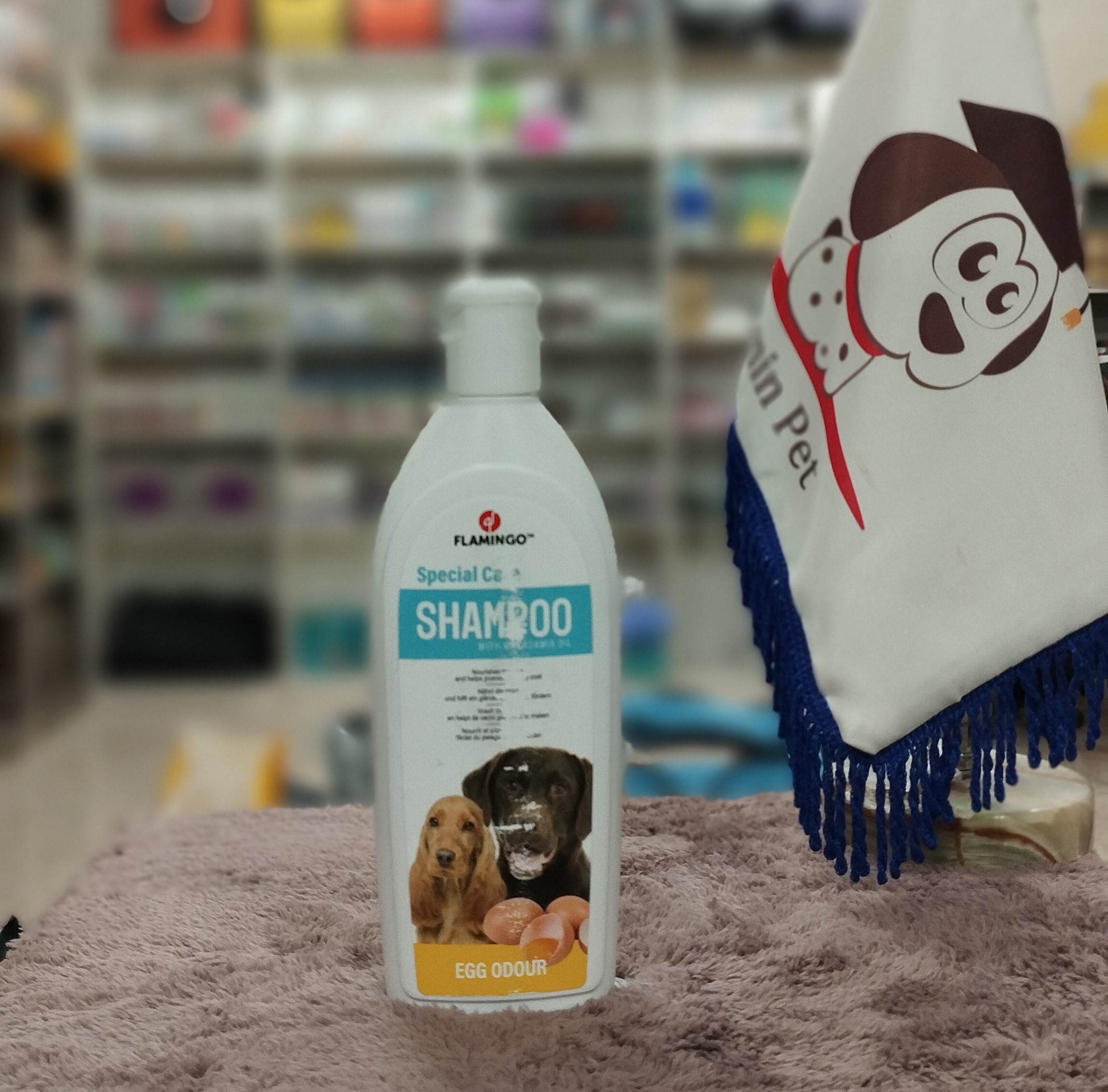 شامپو فلامینگو مخصوص پوست و موی خشک برای سگ