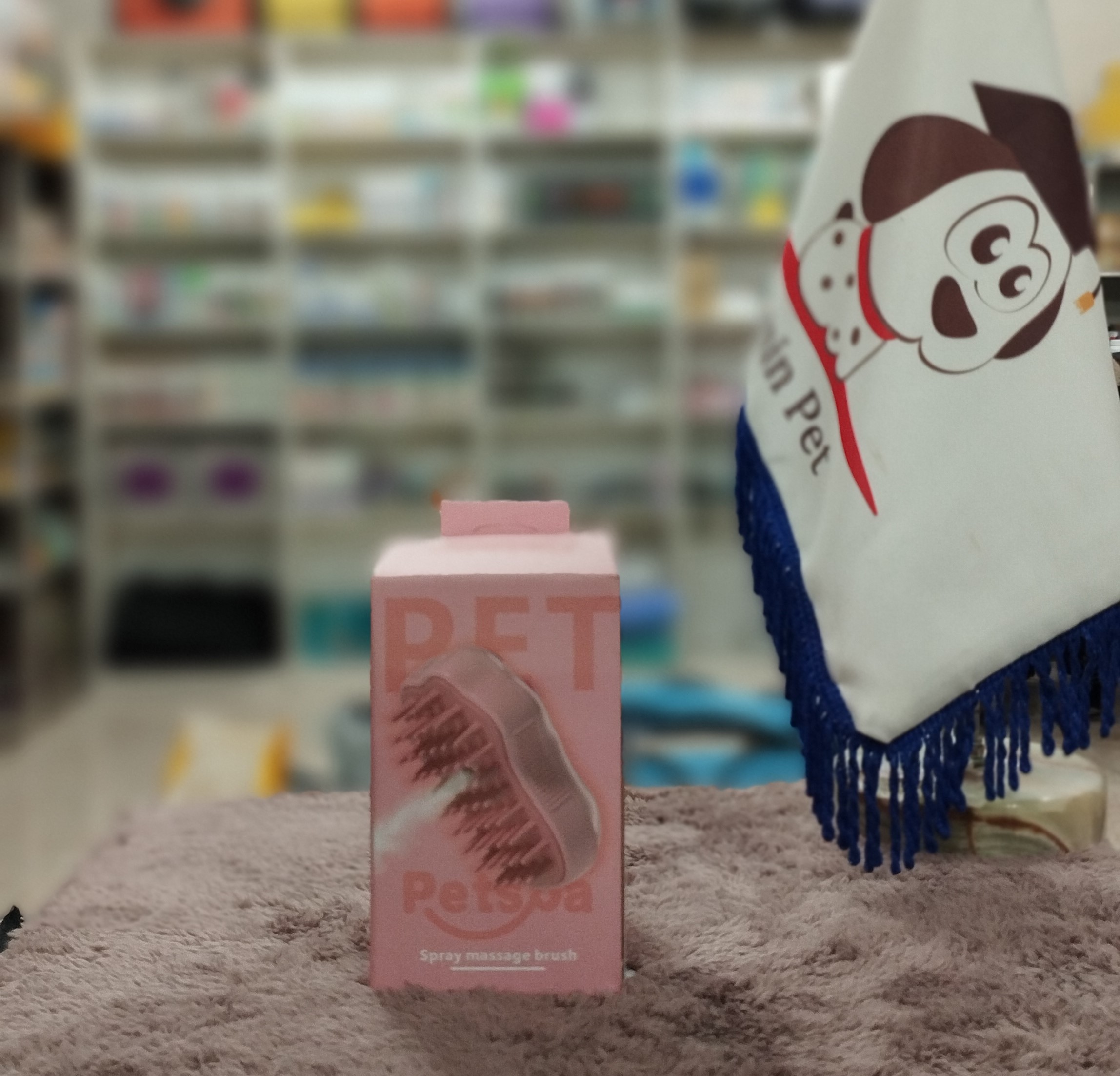 برس بخار دار همراه با مایع نرم کننده طرح پنجه